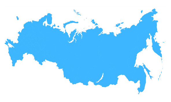 Компания работает по всей России